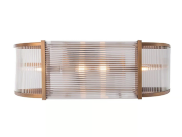 NIZZA II - Brass pendant lamp by Patinas Lighting - view 3